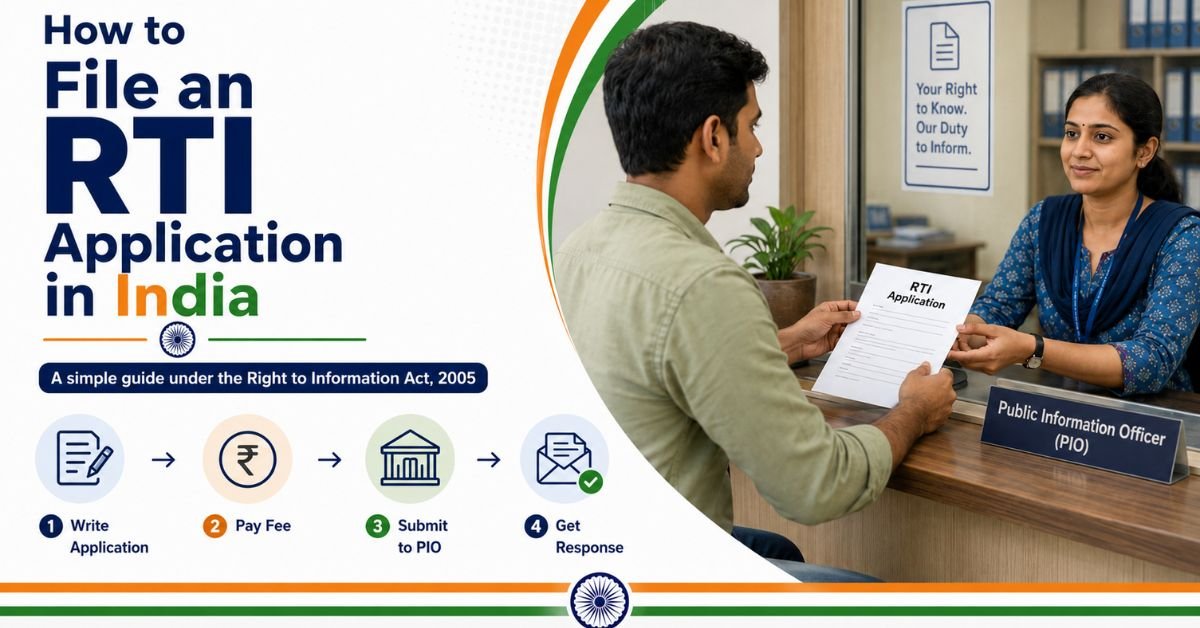 How to File an RTI Application in India: Process, Fees and Format