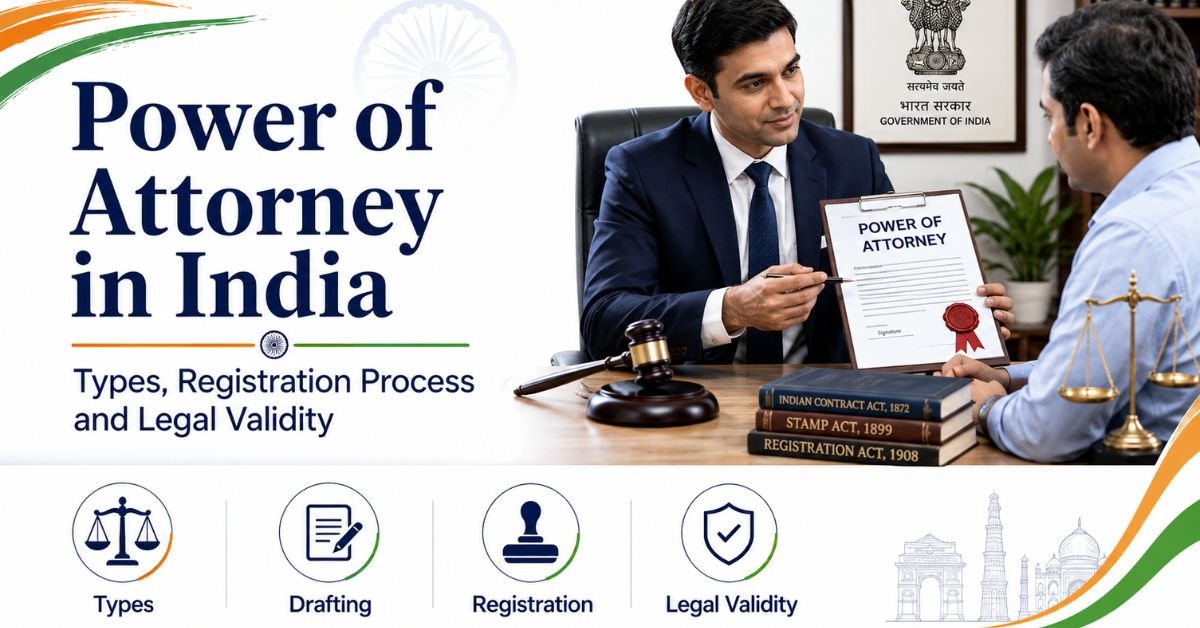 Power of Attorney in India: Types, Registration Process and Legal Validity